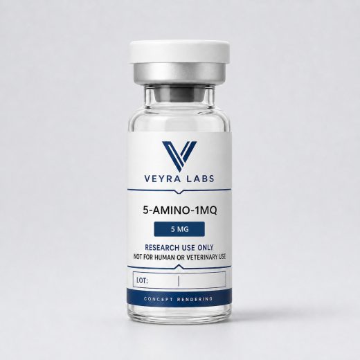 5-amino-1mq 5 mg Veyra Labs concept rendering