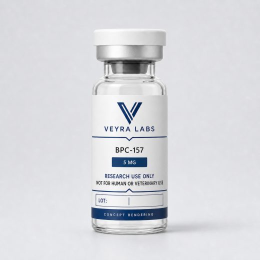 BPC-157 5 mg Veyra Labs concept rendering