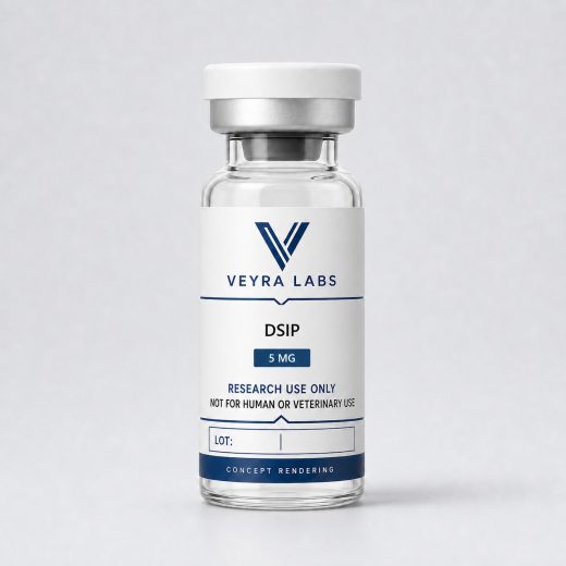 DSIP 5 mg Veyra Labs concept rendering