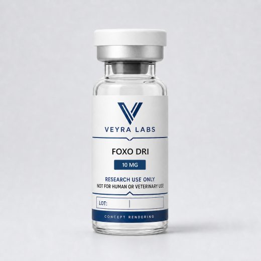 FOXO DRI 10 mg Veyra Labs concept rendering