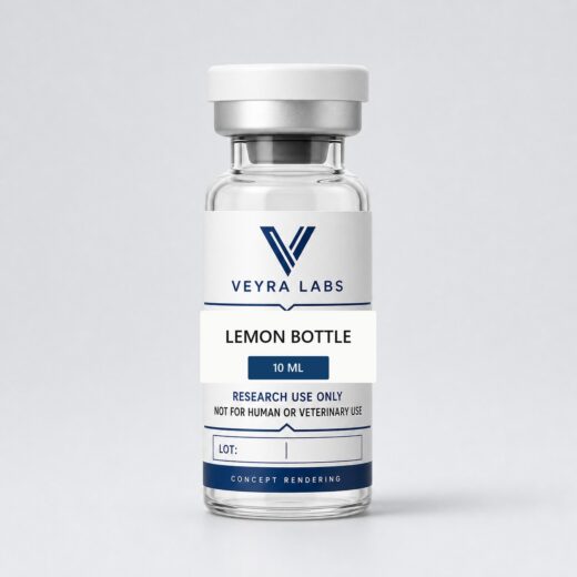 Lemon Bottle 10 mL Veyra Labs concept rendering