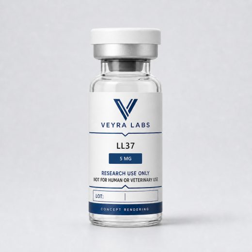 LL37 5 mg Veyra Labs concept rendering