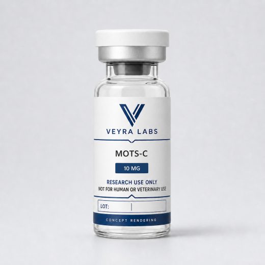 MOTS-C 10 mg Veyra Labs concept rendering