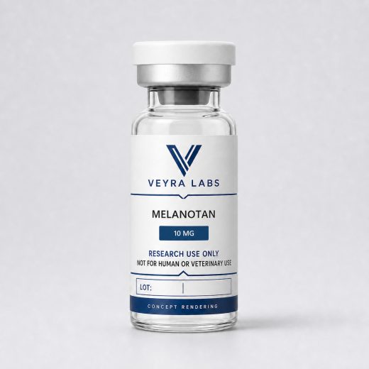 Melanotan 10 mg Veyra Labs concept rendering