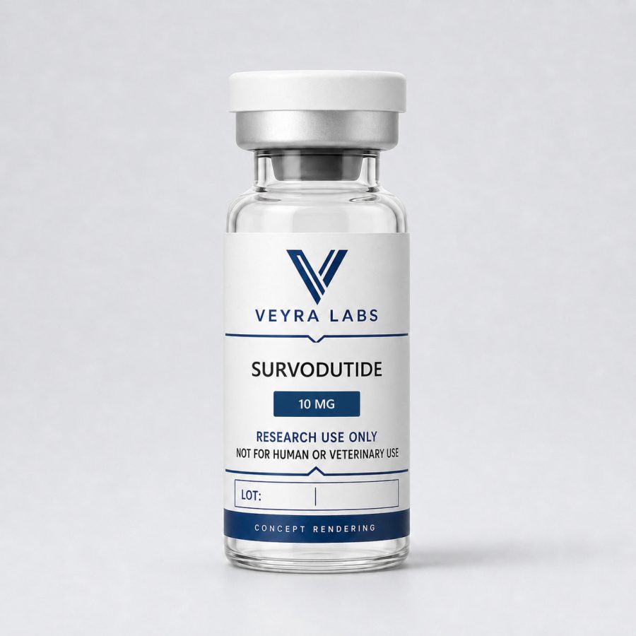 Survodutide — Veyra Labs concept rendering